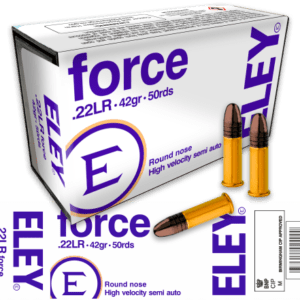 ELEY Force 22LR ammunition box